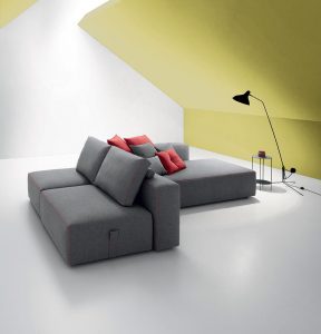 Italiski minksti baldai BUBBLE GOLD sofa-kampine sofa (2)