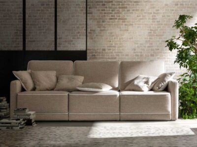 samoa divani modernus minksti baldai double sofa