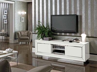 Camelgroup itališki valgomojo ir svetainės baldai Dama Bianca TV staliukas