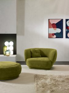 Prianera italiski minksti baldai fotelis Bold (5)